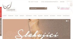 Desktop Screenshot of fashion-intimate.cz